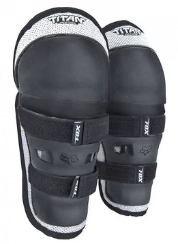 Дитячі наколінники FOX PeeWee Titan Knee/Shin [Black], One Size 08037-464-OS фото