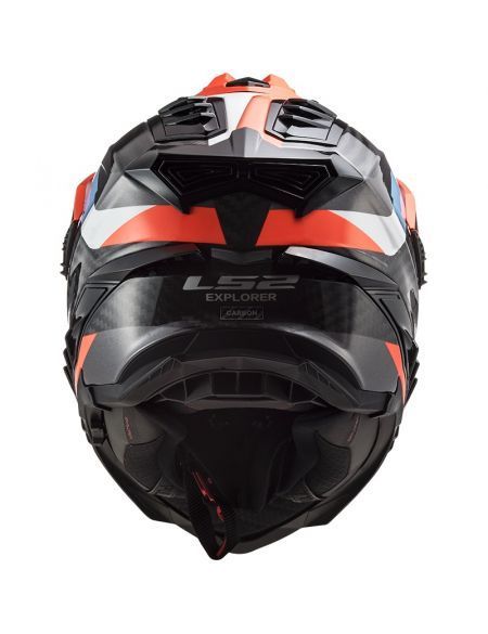 Мотошлем LS2 MX701 C Explorer Frontier Blue Fluo Orange L 407016126L фото