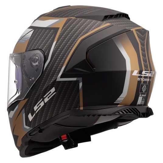 Купить Мотошлем LS2 FF800 Storm 2 Tracker Black Gold (L