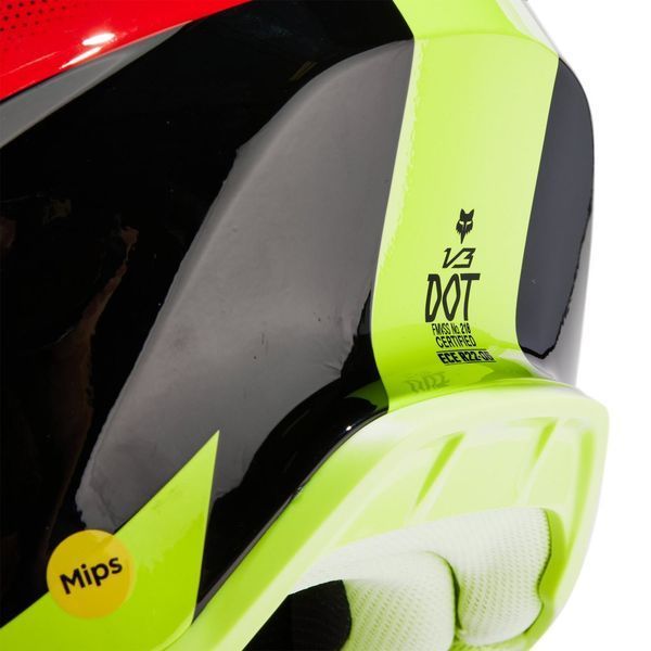 Шолом FOX V3 Helmet - REVISE [Red], M 31366-080-M фото