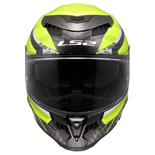 Мотошолом LS2 FF807 Dragon Trax Hi-Vis Yellow (L) 168075254L фото