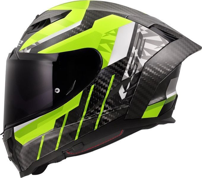 Мотошолом LS2 FF807 Dragon Trax Hi-Vis Yellow (L) 168075254L фото