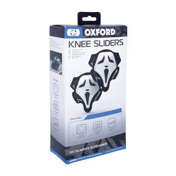 Слайдеры Oxford Screamer Knee Sliders White OX684 фото