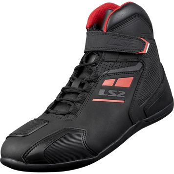 Мотообувь LS2 Garra Man Boots Black Red 71030T013241 фото