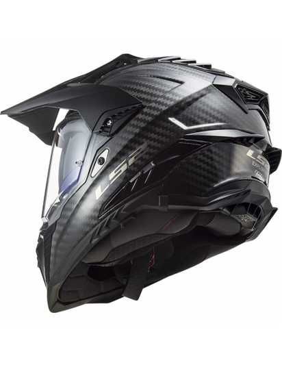 Купити Мотошолом LS2 MX701 C Explorer Gloss Carbon S в Україні | LS2