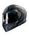 Шлем LS2 FF811 Vector 2 Alizer Matt Black Blue 3XL 1681129233XL фото 2