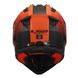 Мотошолом LS2 MX708 Fast 2 Duck Matt Hi-Vis Orange Red (XL) 467082151XL фото 3