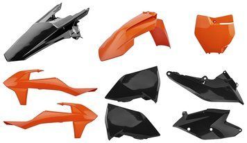 Пластик Polisport MX kit - KTM (16-) [Orange/Black], KTM 90834 фото