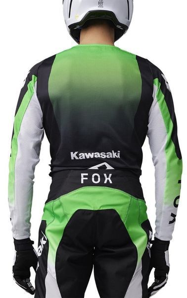 Джерси FOX 180 Jersey - KAWASAKI&reg; [Flo Green], L 33011-395-L фото