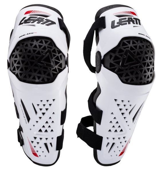 Наколенники LEATT DUAL AXIS PRO Knee Guard [White], S/M 5024060830 фото