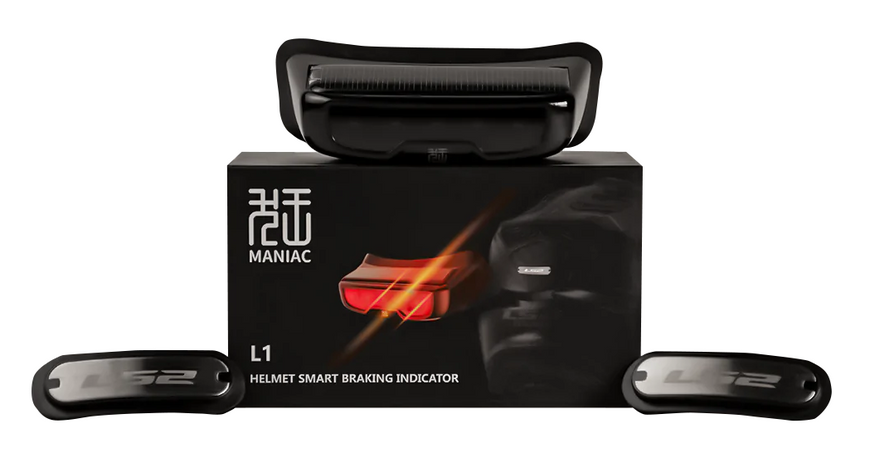 LS2 Maniac L1 Helmets Smart Braking Indicator 830110HBI01 фото