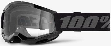 Дитячі окуляри 100% STRATA 2 Youth Goggle [Black], Clear Lens 50031-00007 фото