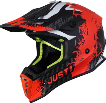 Шолом Just1 J38 Mask Fluo Orange Titanium Black - Matt 606332025300303 фото