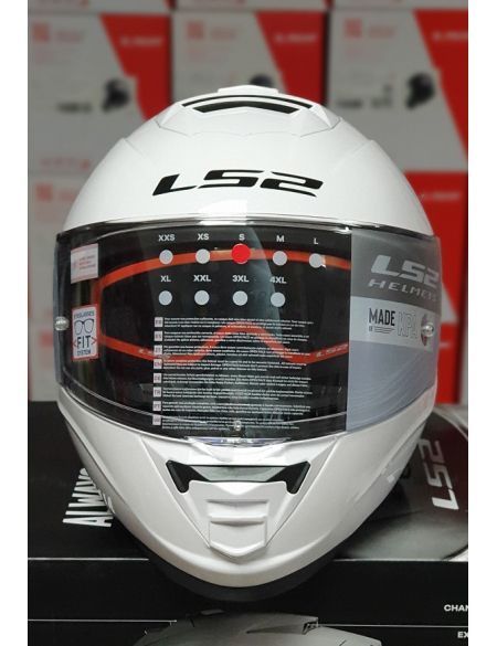 Шолом LS2 FF800 Storm 2 Solid White XS 168001002XS фото