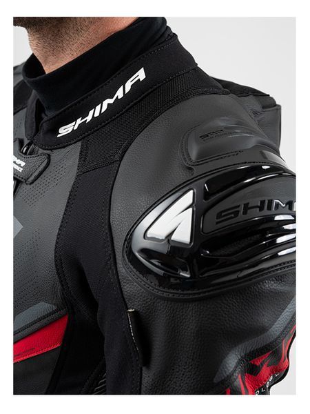 Мотокомбинезон Shima HYPER-RS Men Black Red M SuitHyperRDM фото