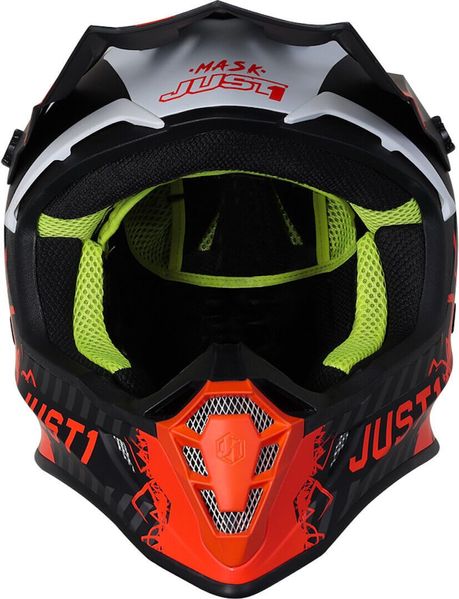 Шолом Just1 J38 Mask Fluo Orange Titanium Black - Matt 606332025300303 фото