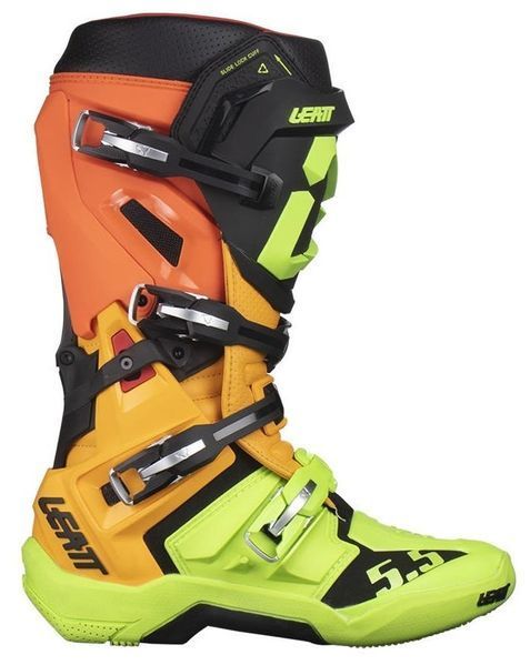 Мотоботи LEATT 5.5 FlexLock Boot [Citrus], 8 3024050101 фото