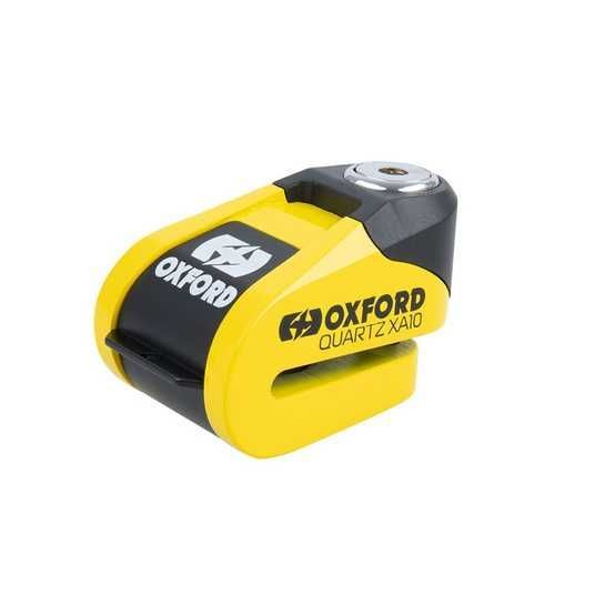 Купить Замок Oxford Quartz XA10 Disc Lock Yellow/Black LK216 в