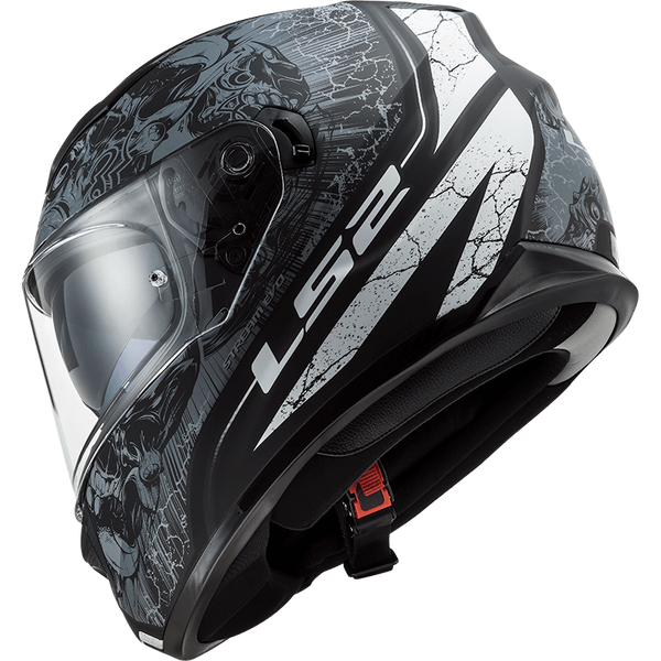 Шолом LS2 FF320 Stream Evo Throne Black Titanium XXL 103205407XXL фото