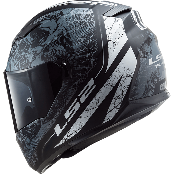 Шолом LS2 FF320 Stream Evo Throne Black Titanium XXL 103205407XXL фото