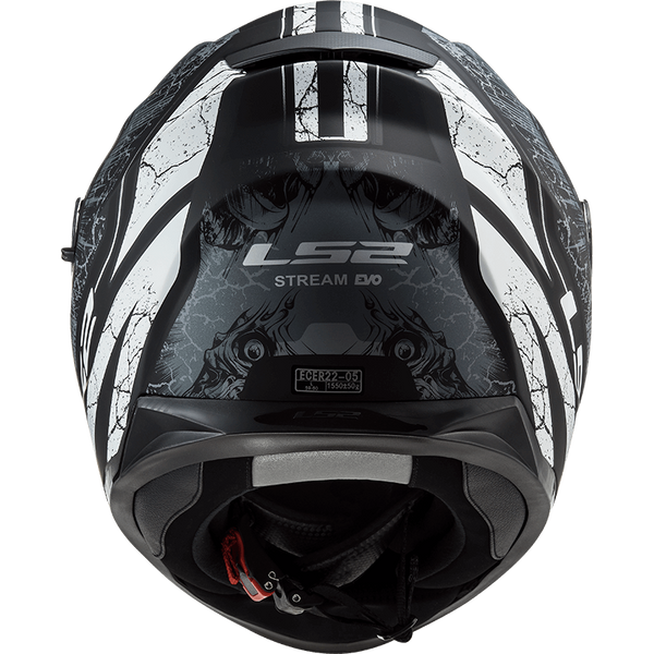 Шолом LS2 FF320 Stream Evo Throne Black Titanium XXL 103205407XXL фото