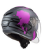 Шолом LS2 OF573 Twister 2 Xover Titanium Purple M 305734274M фото 4