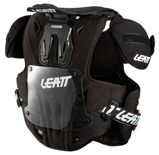 Дитячий захист LEATT FUSION 2.0 Junior Chest Protector [Black], YS/YM 1018010001 фото