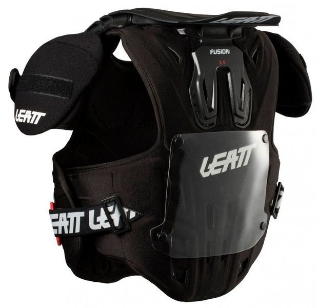 Дитячий захист LEATT FUSION 2.0 Junior Chest Protector [Black], YS/YM 1018010001 фото