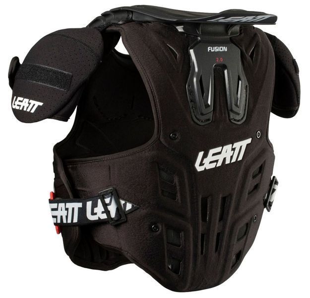 Дитячий захист LEATT FUSION 2.0 Junior Chest Protector [Black], YS/YM 1018010001 фото