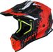 Шолом Just1 J38 Mask Fluo Orange Titanium Black - Matt 606332025300303 фото 1