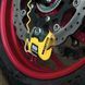 Замок Oxford Quartz XA10 Disc Lock Yellow/Black LK216 фото 3