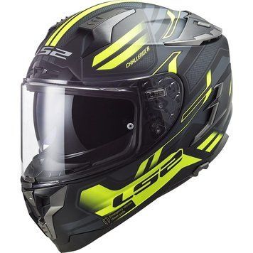 Шлем LS2 FF327 Challenger Spin Matt Cobalt Hi-Vis Yellow XL 103275053XL фото