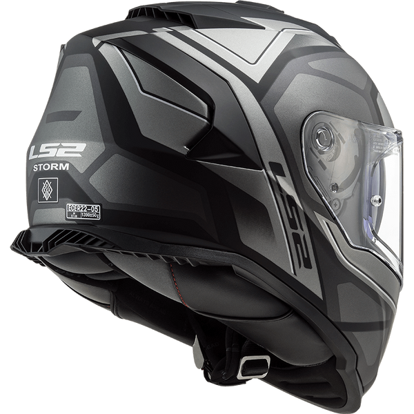 Шлем LS2 FF800 Storm Faster Matt Titanium S 108002207S фото