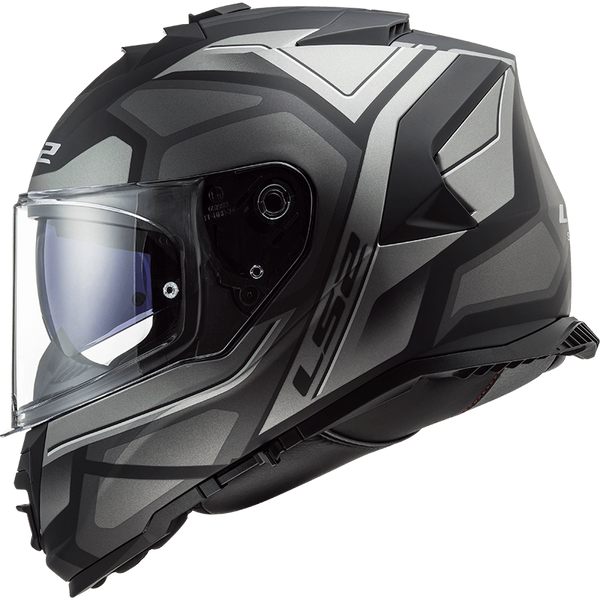 Шлем LS2 FF800 Storm Faster Matt Titanium S 108002207S фото
