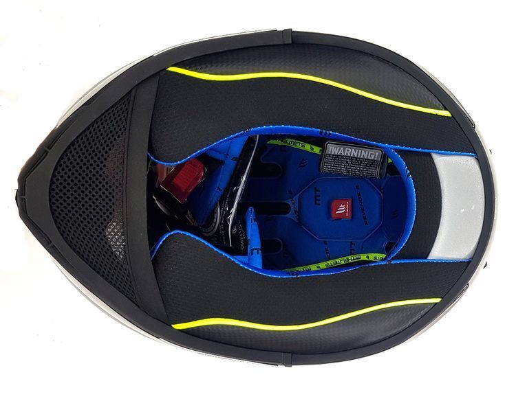 Мотошлем MT Revenge 2 S Sergio Garcia A3 Gloss Yellow ECE2206 XXL 000005249_6 фото