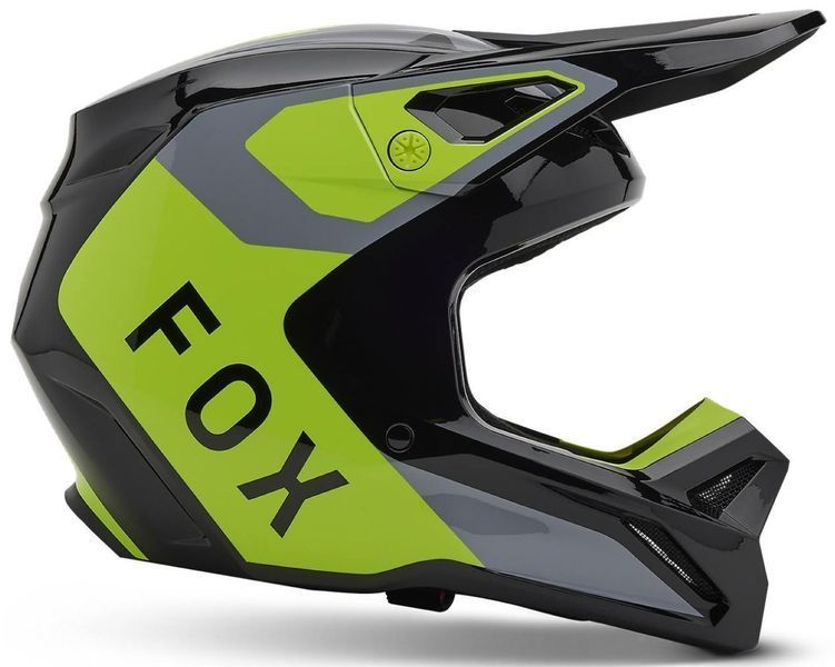 Шлем FOX V1 Helmet - LEAN [Yellow], XXL 32999-086-2X фото
