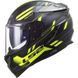 Шлем LS2 FF327 Challenger Spin Matt Cobalt Hi-Vis Yellow XL 103275053XL фото 3