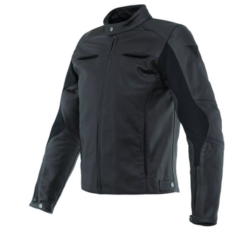Мотокуртка Dainese RAZON 2 LEATHER JACKET BLACK 54 20153387800154 фото