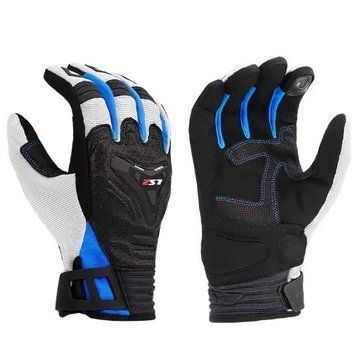 Моторчатки LS2 All Terrain Man Gloves Black Blue 70120F0126S фото