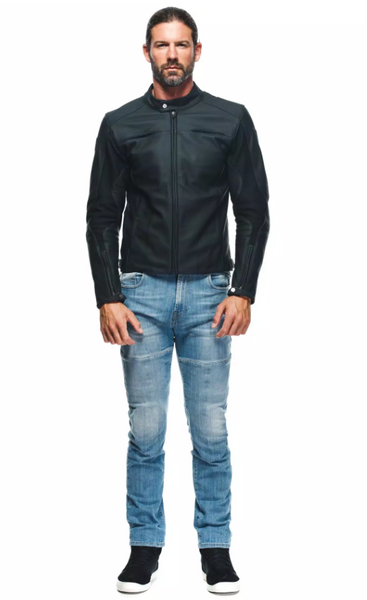 Мотокуртка Dainese RAZON 2 LEATHER JACKET BLACK 54 20153387800154 фото