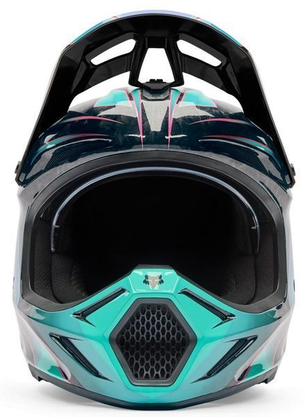 Шлем FOX V3 RS Helmet - CANVAS [Aqua], XXL 36926-246-2X фото