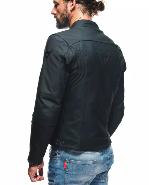 Мотокуртка Dainese RAZON 2 LEATHER JACKET BLACK 54 20153387800154 фото