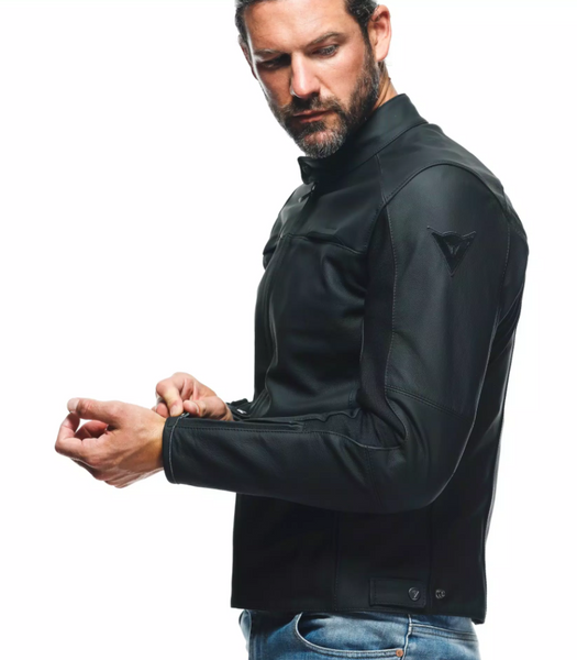 Мотокуртка Dainese RAZON 2 LEATHER JACKET BLACK 54 20153387800154 фото