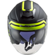 Шолом LS2 OF521 Infinity Hyper Matt Titanium Hi-Vis Yellow L 305212207L фото 4
