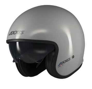 Мотошолом AXXIS HORNET SV S Solid A2 Gloss Grey L 43390000216 фото