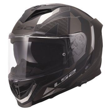 Мотошолом LS2 FF818 Storm 3 Sporty Black Grey 3XL 1681804653XL фото