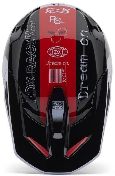 Шолом FOX V1 Helmet - RACE SPEC [Flo Red], XXL 33000-110-2X фото