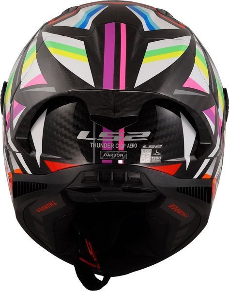 Мотошлем LS2 FF805 Thunder GP Aero Flash Black (XXL) 168059002XXL фото