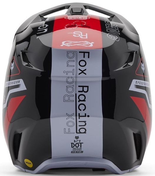 Шолом FOX V1 Helmet - RACE SPEC [Flo Red], XXL 33000-110-2X фото