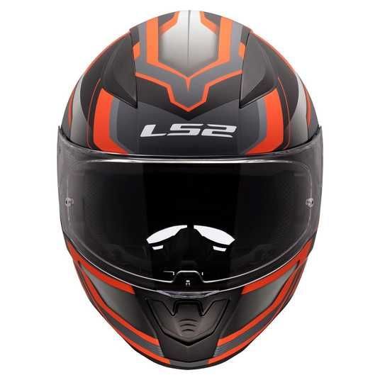 Купити Мотошолом LS2 FF353 Rapid 2 Flitz Orange Grey (S) в Україні